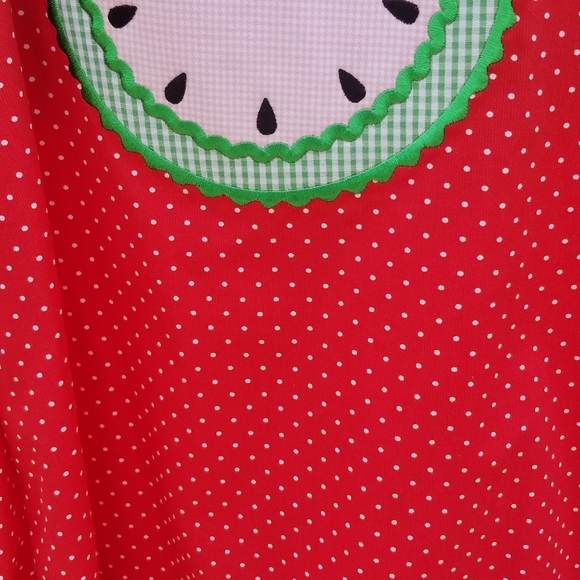 Watermelon Sundress size 4 and 5 - Picture 2 of 4